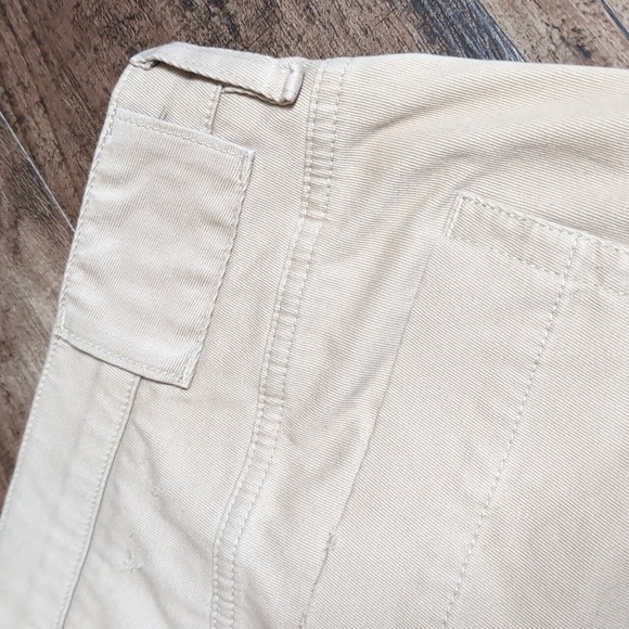 Vince Griffith Chino Shirt Size 38x12" In Khaki Tan Made In The USA - Picture 4 of 9